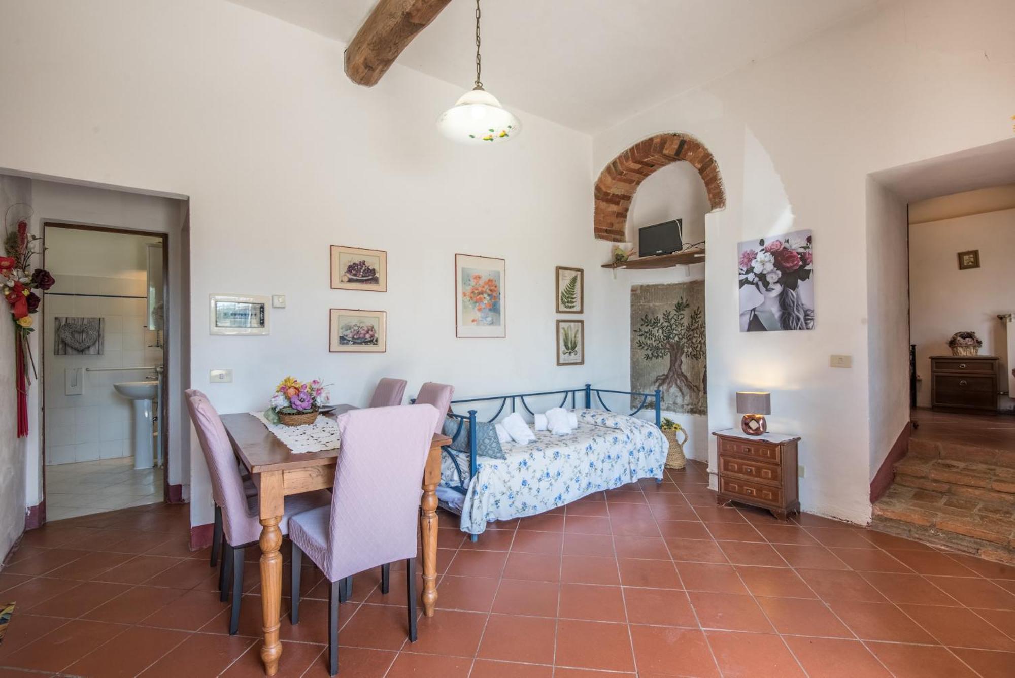 Poggio Primo - Trilocale Carlotta Villa Castiglion Fibocchi Ngoại thất bức ảnh